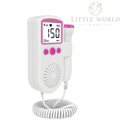 3,0 Doppler Fetal de bolsillo portátil sonido de corazón de bebé embarazo ultrasonido