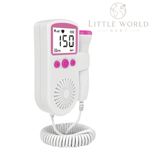 3,0 Doppler Fetal de bolsillo portátil sonido de corazón de bebé embarazo ultrasonido